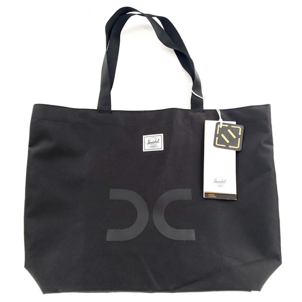 Herschel Supply Company Classic Canvas Tote Bag Black 19L Brand New w/ Tag